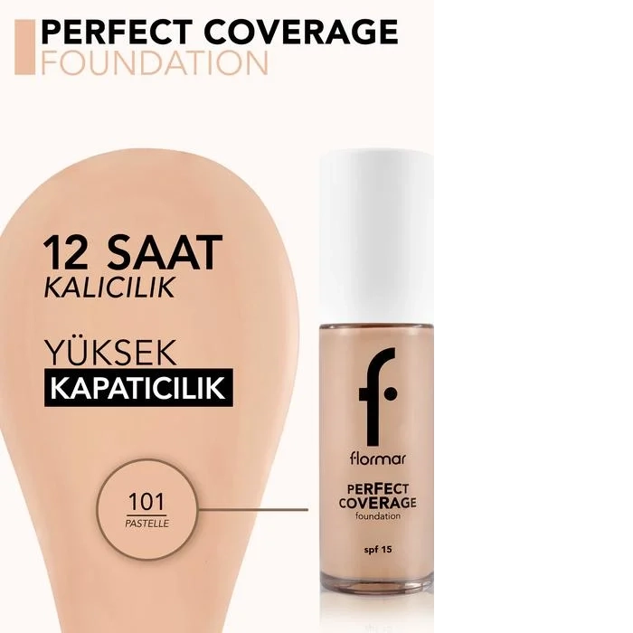  Perfect Coverage Foundation shade 101 - Flormar 