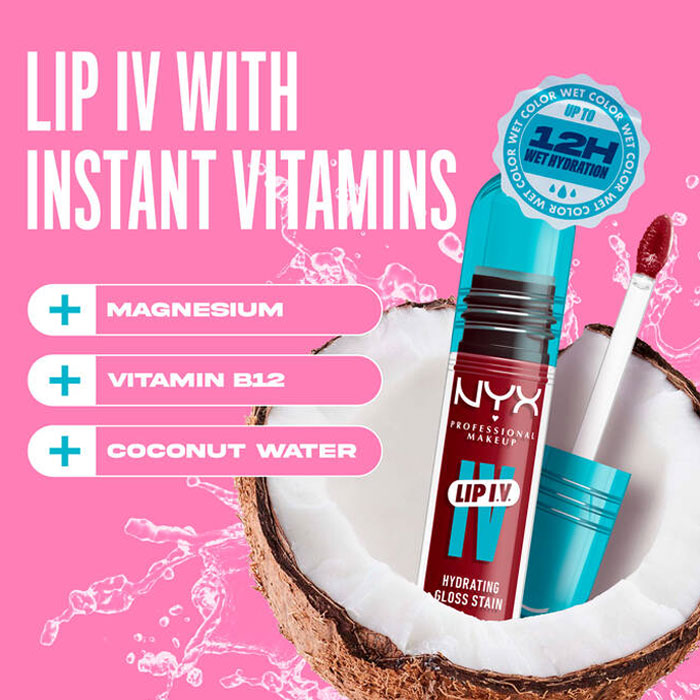  Lip Gloss & Moisturizer – 11 Red Iced Wit | NYX 