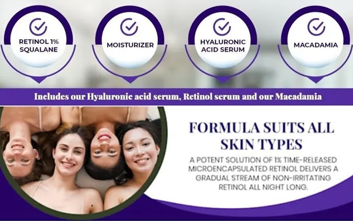  Retinol 1% Squalane Anti-Aging & Firming Serum 30ml - Almoes 