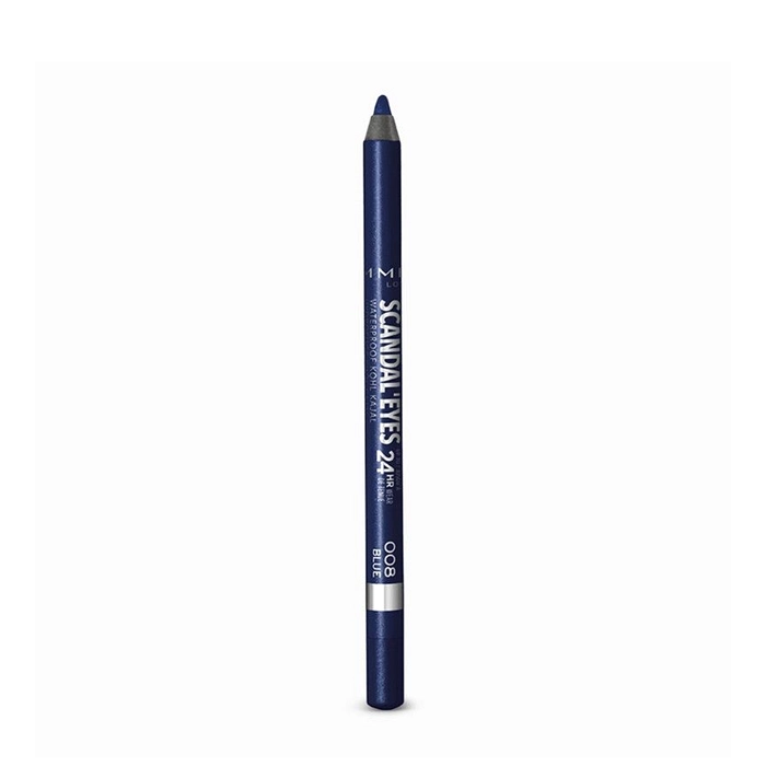  ScandalEys 008 Waterproof Cream Eyeliner Pencil Blue 1.3g - Rimmel London OA1621 