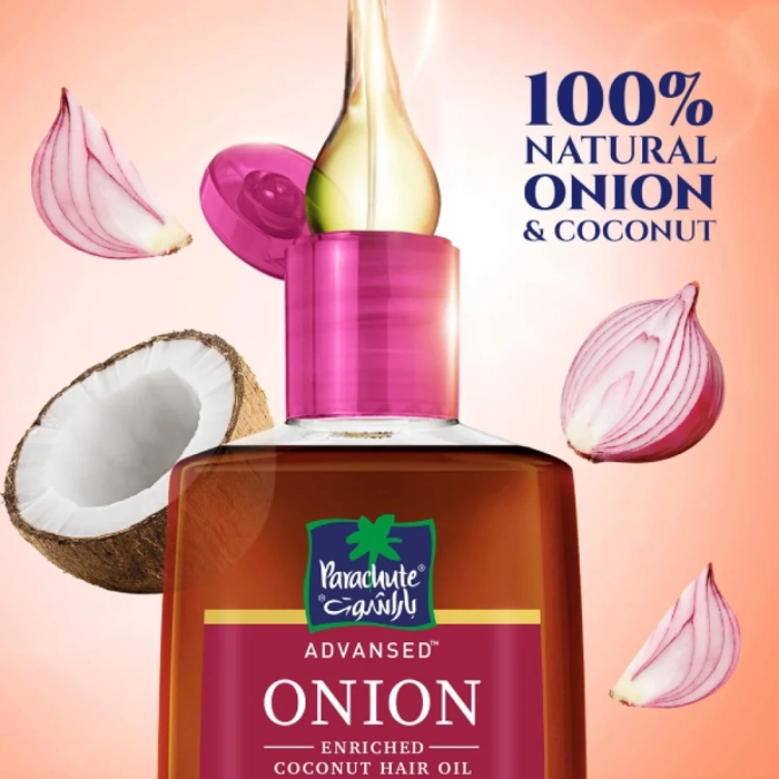  Coconut and Onion Oil to Promote Hair Growth and Prevent Hair Loss 300ml - Parachute 