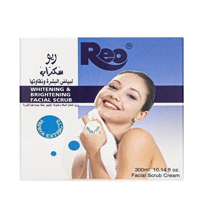  Lightening and brightening face scrub 300 ml - Reo 