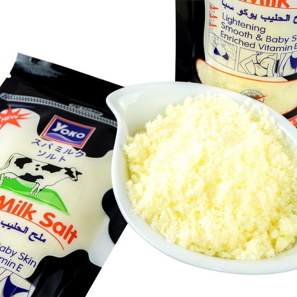  Milk Salt Spa to exfoliate and smooth the skin - Yoko 