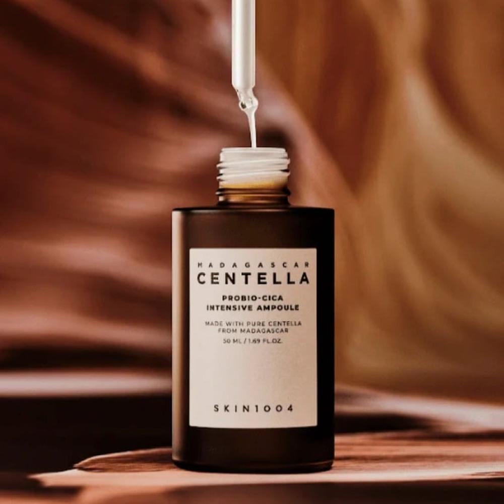  Madagascar Centella Probio Cica Intensive Ampoule for Soothing and Moisturizing the Skin 50ml - Skin 1004 
