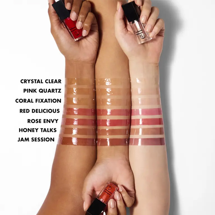  elf lip oil rose envy 