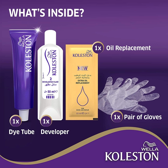  Hair Color Cream 306/0 Dark Blonde - Wella Koleston OA2375 