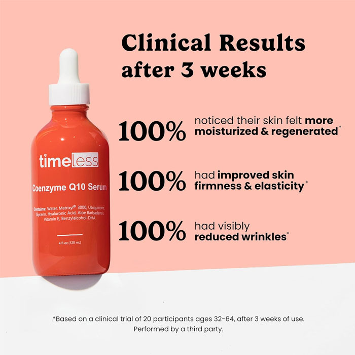  Timeless Coenzyme Q10 & Hyaluronic Acid Serum 120ml - OA2071 