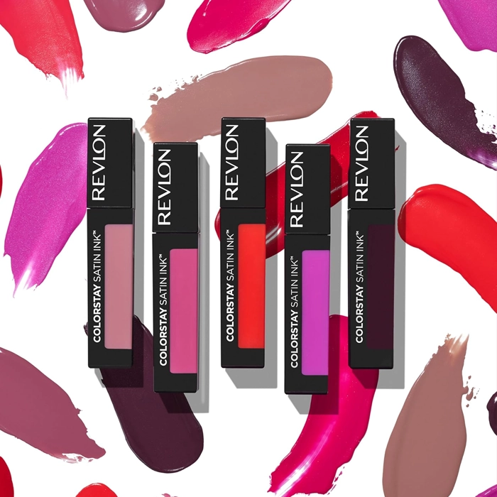  Colorstay Satin Ink Crown Jewels Liquid Lipstick 37 Majestic Rose - Revlon 