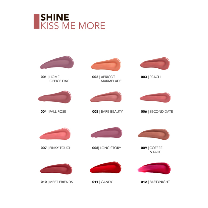  Kiss Me More Liquid Lipstick Shade 012 - Flormar 