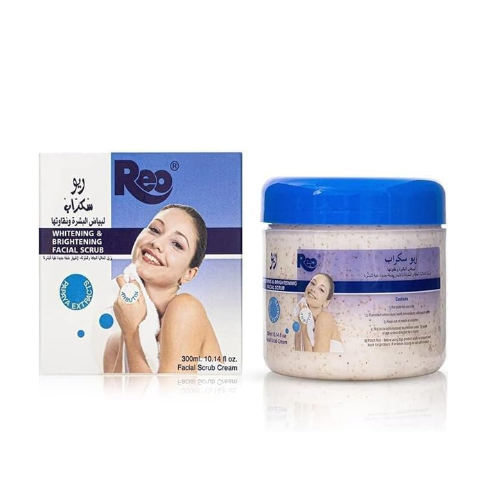  Lightening and brightening face scrub 300 ml - Reo 
