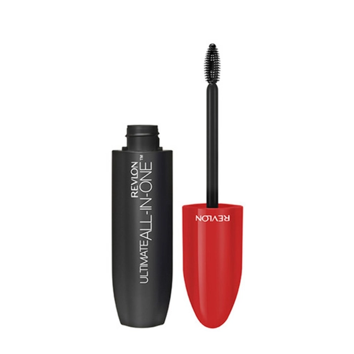  The Ultimate Mascara All in One for lengthening and volumizing eyelashes, Blackest Black - Revlon 
