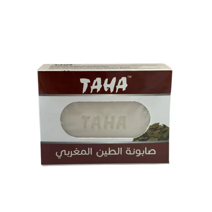  صابونة الطين المغربي لتبيض و تنظيف البشرة 125 جم - تاها 