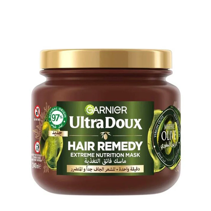  Garnier Ultra Doux Mythic Olive Nourishing Hair Mask 340ml 