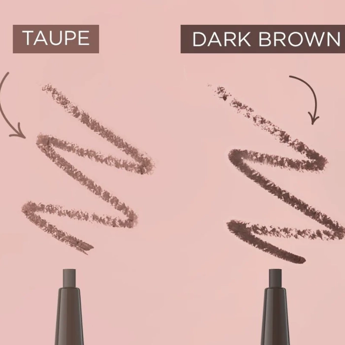  Eveline Brow & Go Eyebrow Pencil Dark Grey 