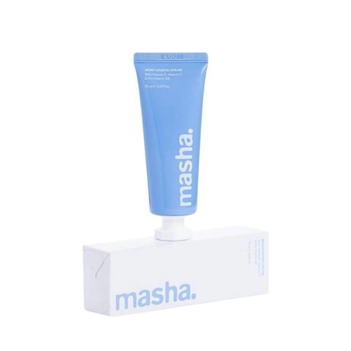  Non-greasy moisturizing cream, fragrance free, 75 ml - Masha 