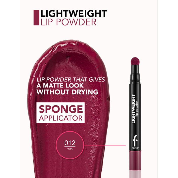  Lightweight lip powder shade 012 - Flormar 
