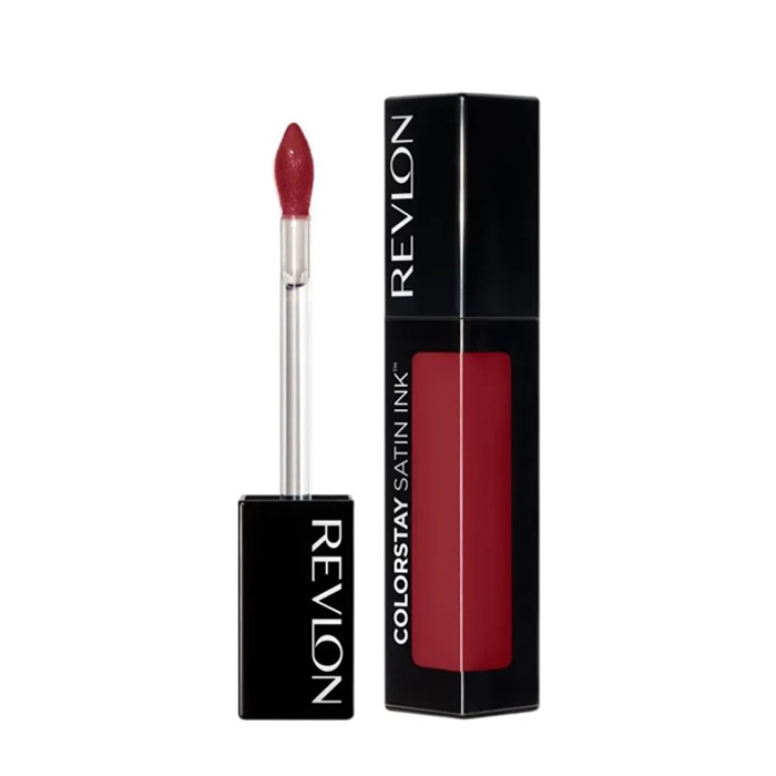  Colorstay Satin Ink Liquid Lipstick 005 Silky Sienna - Revlon 