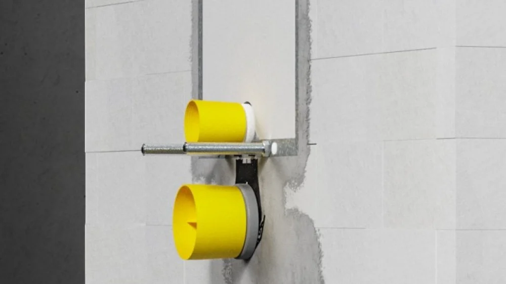 Concealed siphon