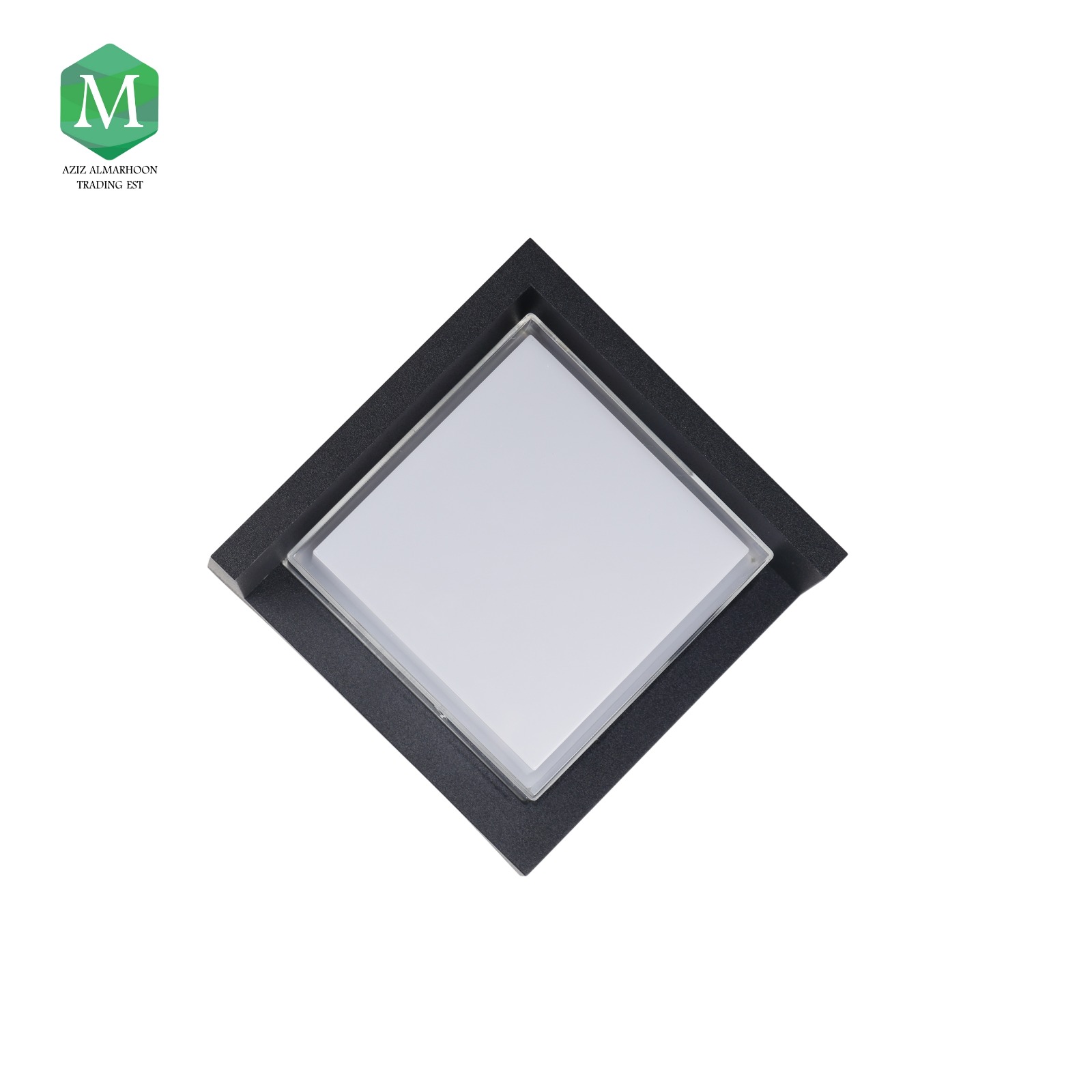LMOLSQ-15-3KBLK wall light