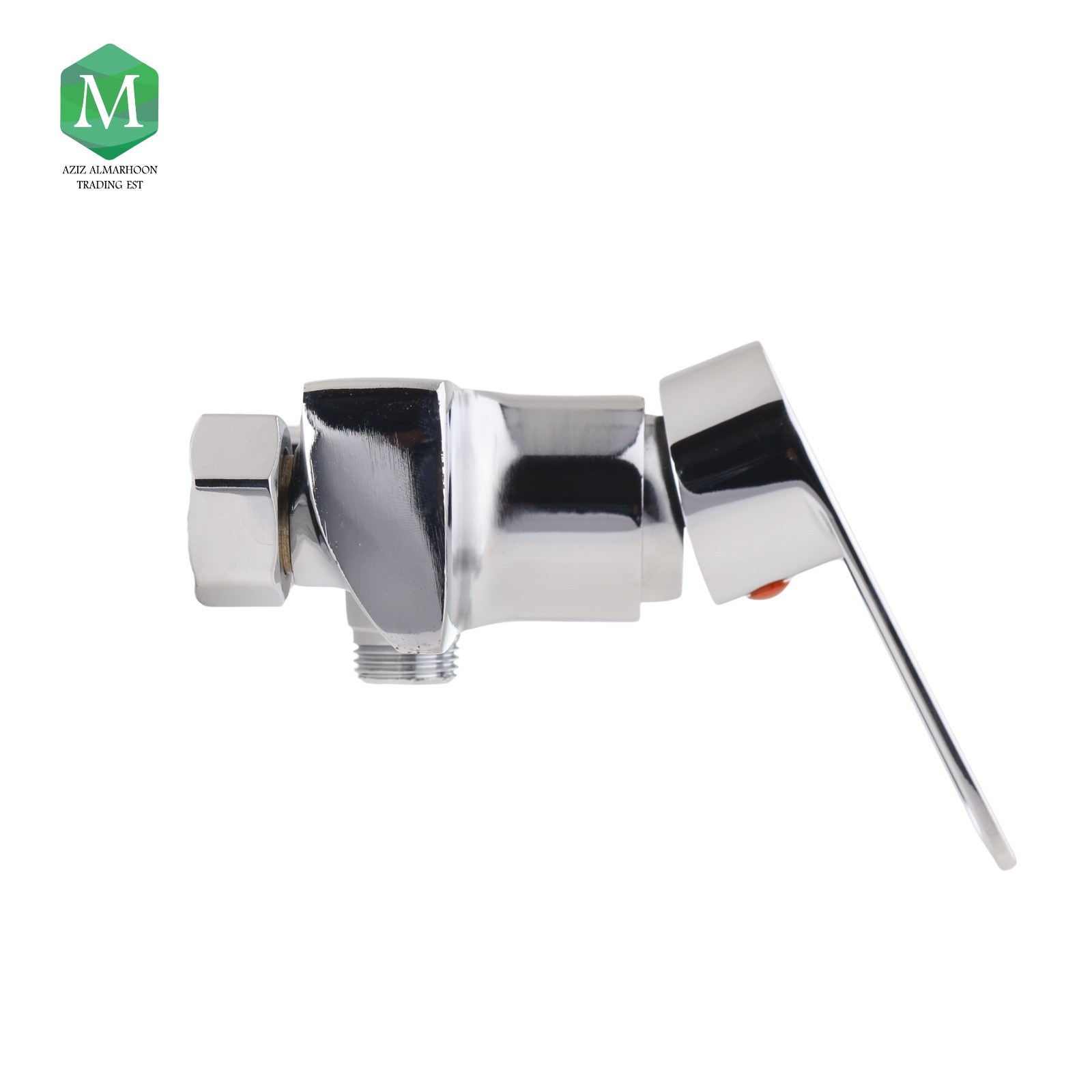 Automatic chrome bidet mixer, made in China.
