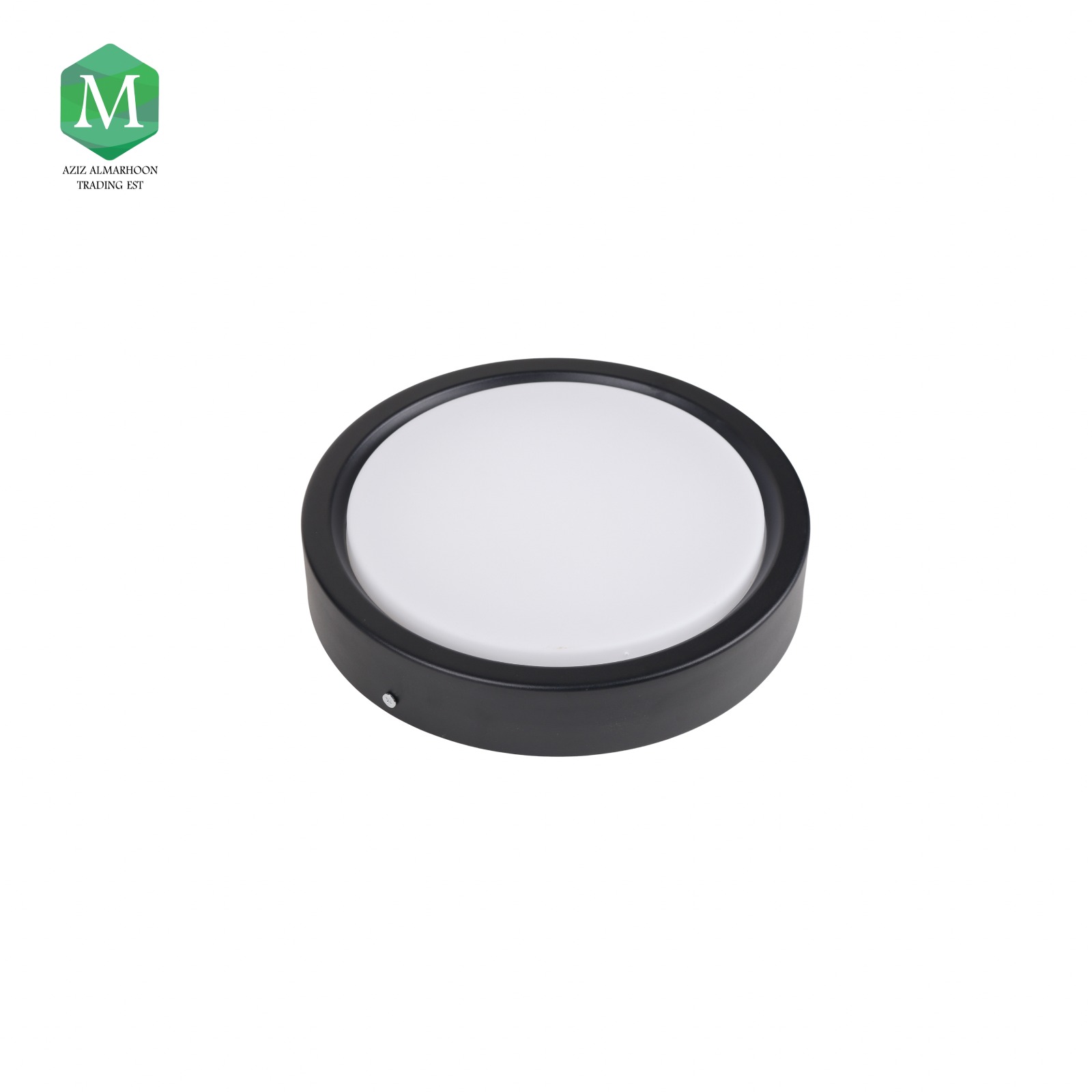 بنل خارجي ابيض فريم اسود 60 واط ضمان ثلاث سنوات
