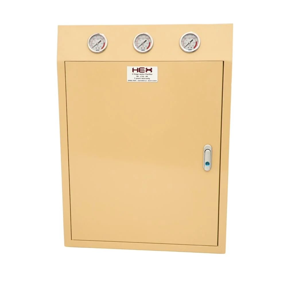 HEX 3-stage water purification filter HEX TANK