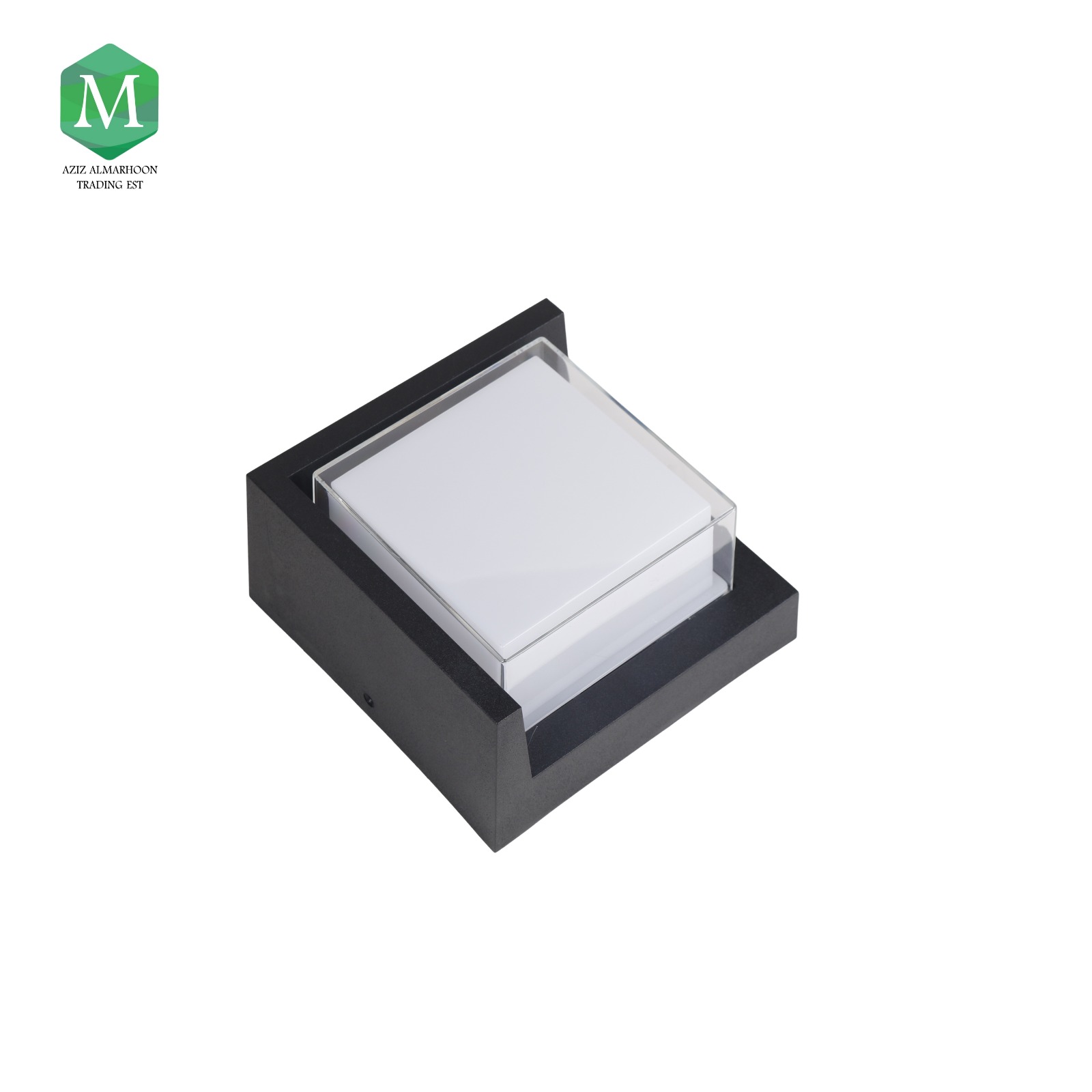 LMOLSQ-15-3KBLK wall light