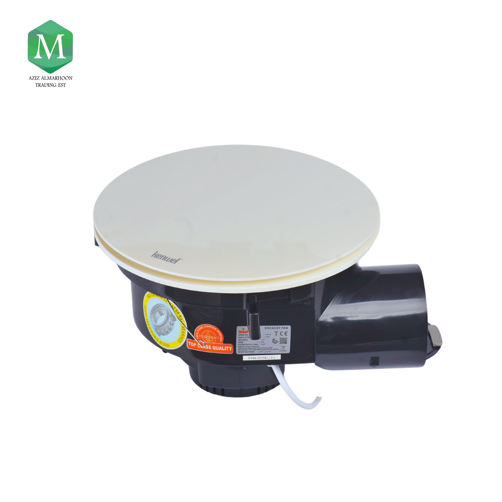 Kenol Ceiling Round Decorative Exhaust Fan