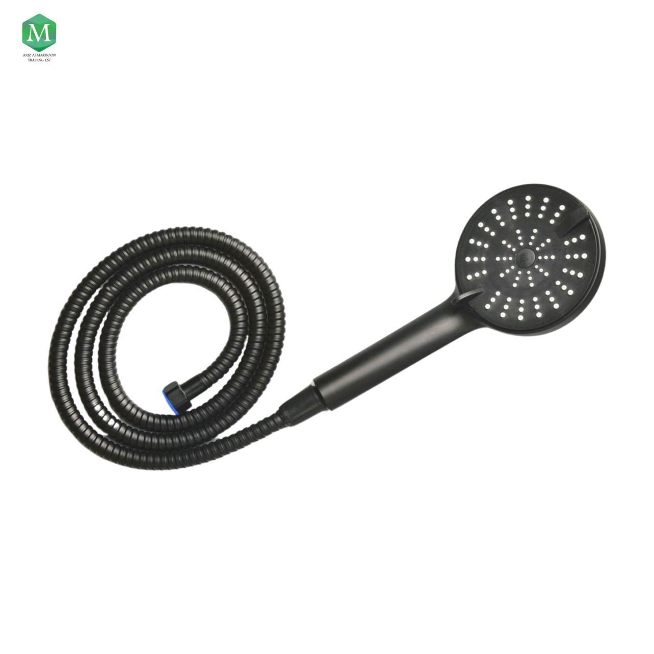 Black shower mixer