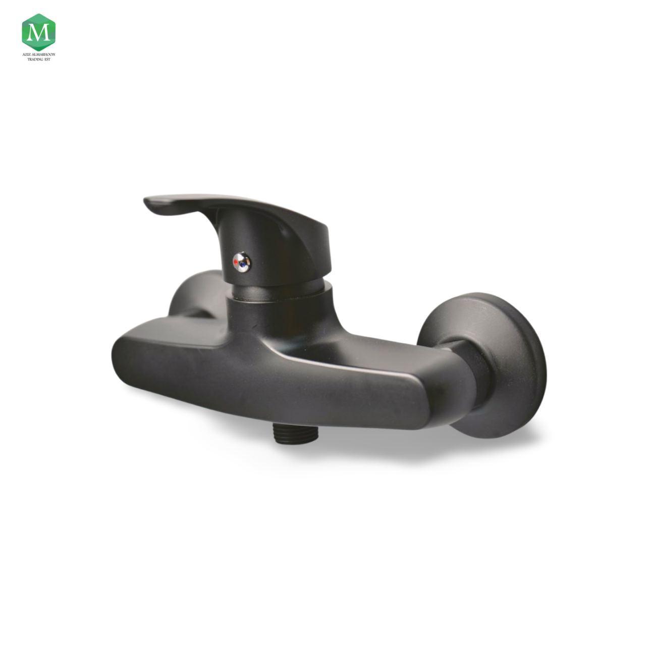 Black bidet mixer