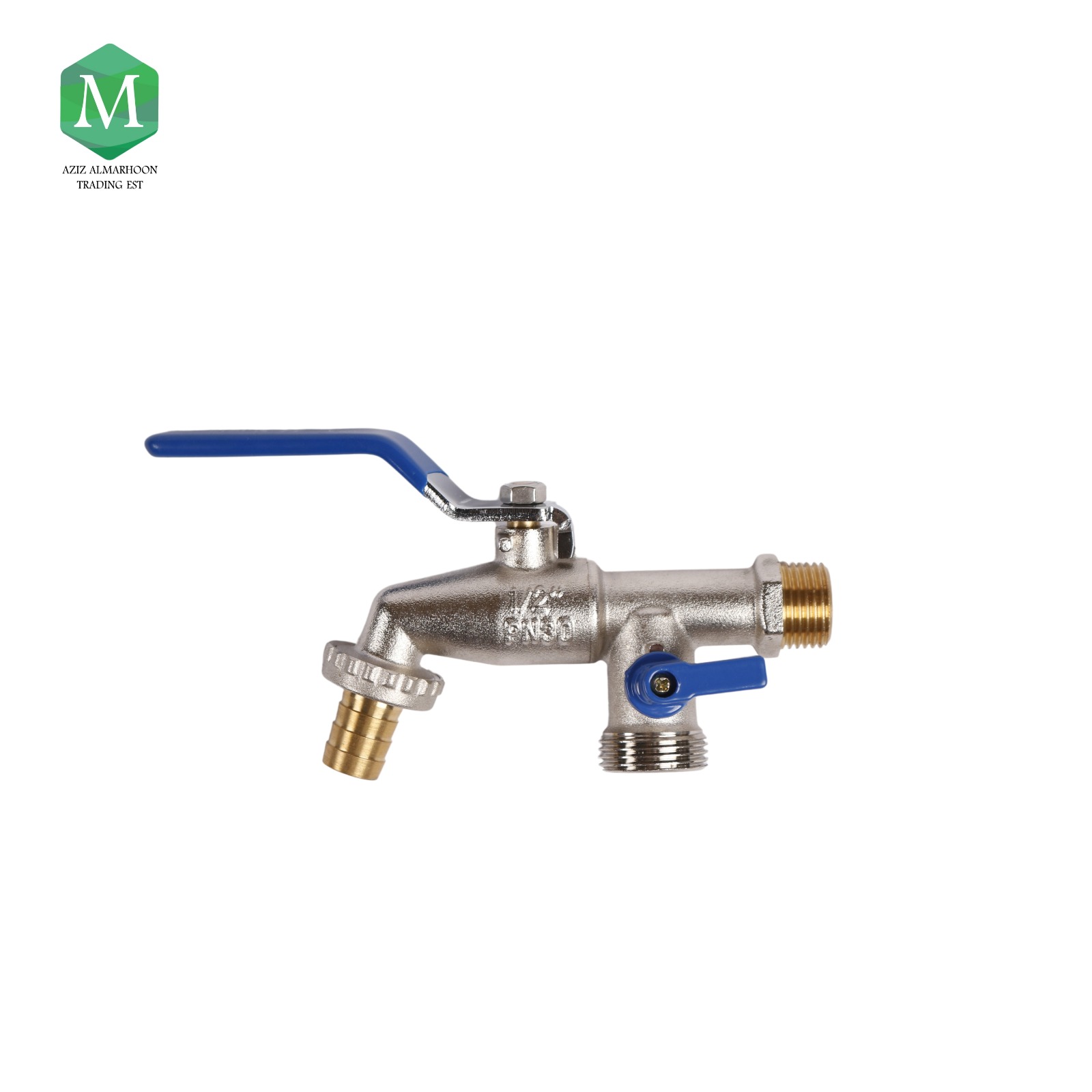 1/2 inch irrigation valve, blue, two lines, H-S STYLE