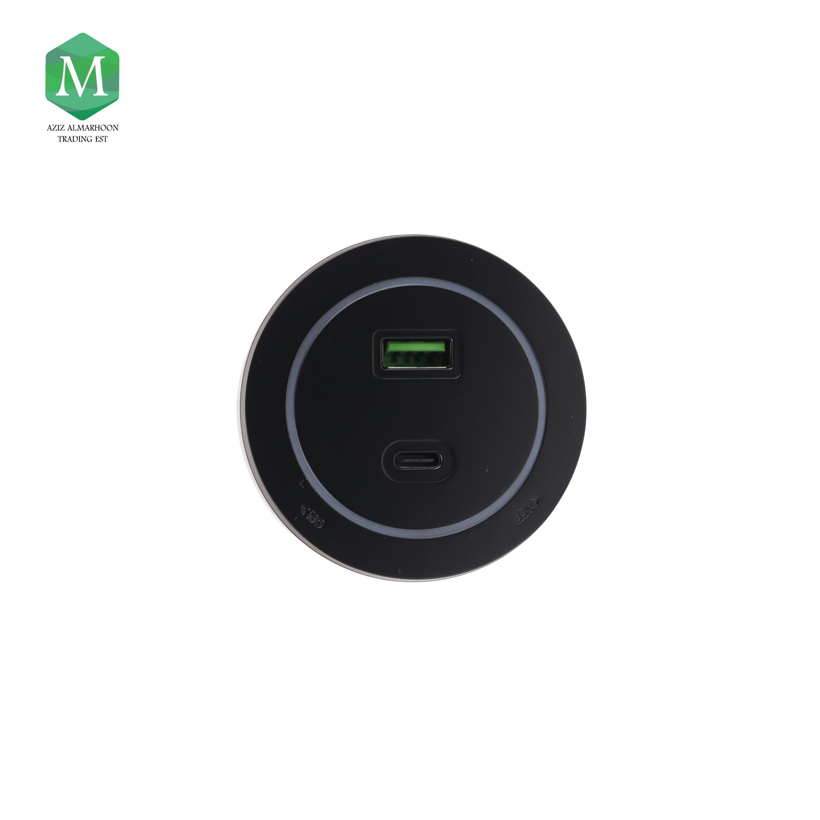 فيش USB و تايب سي تراك اسود