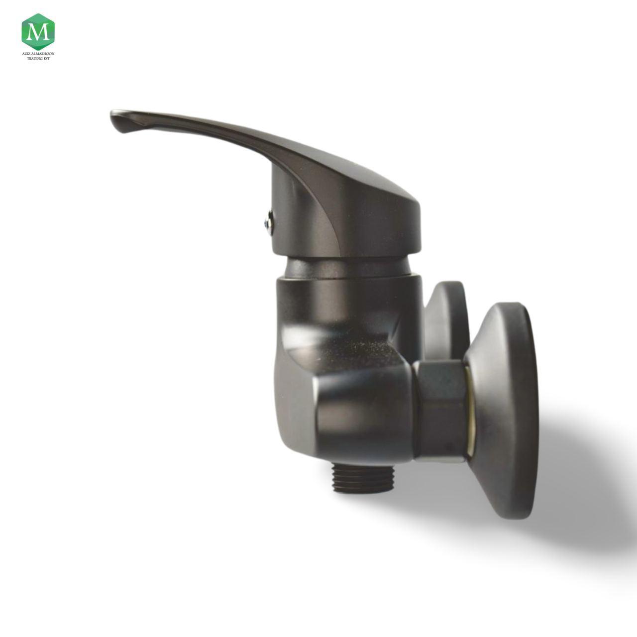 Black bidet mixer