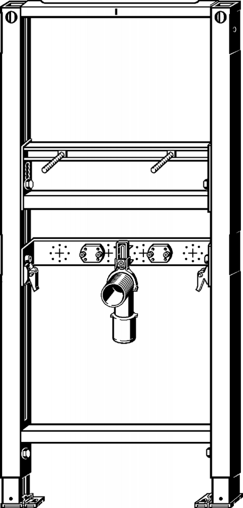 Concealed siphon