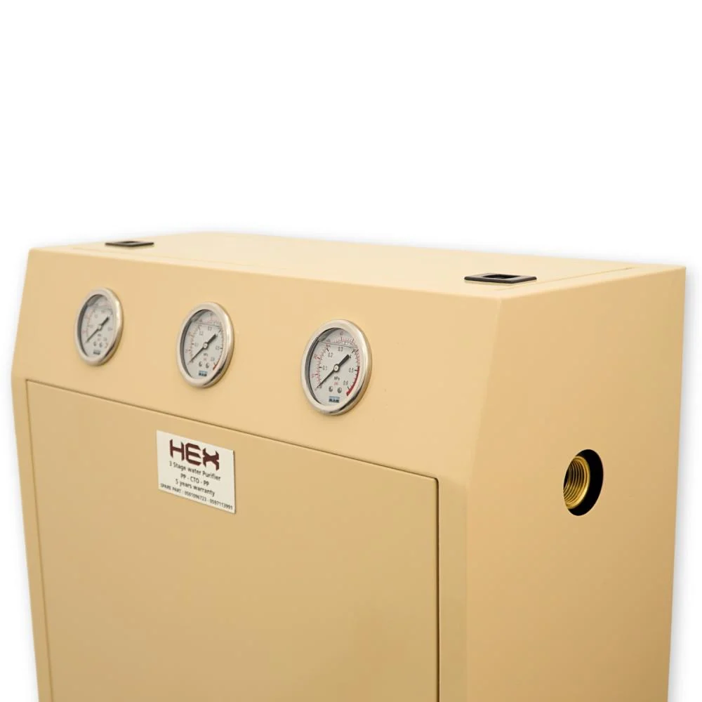 HEX 3-stage water purification filter HEX TANK