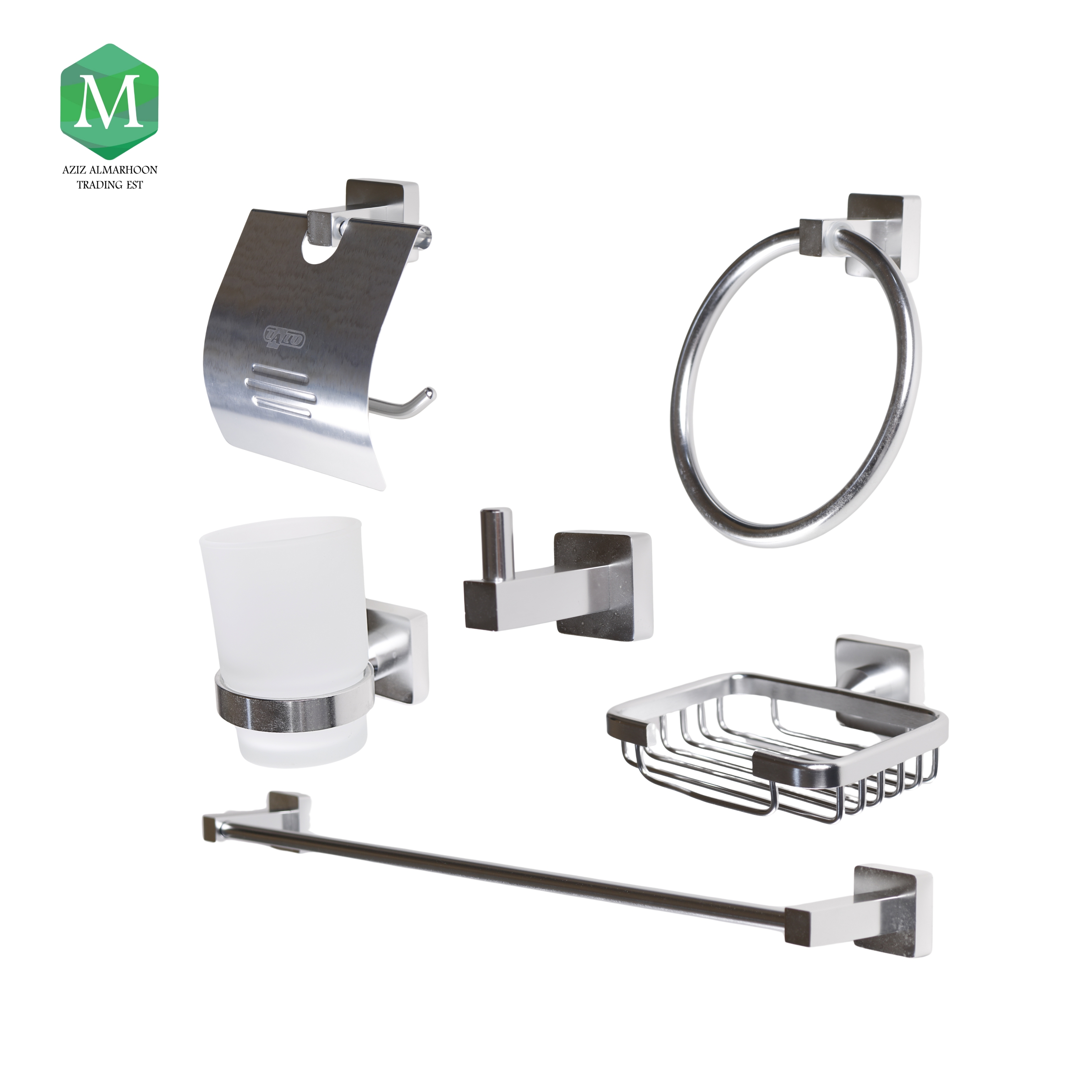 Aluminum accessory set