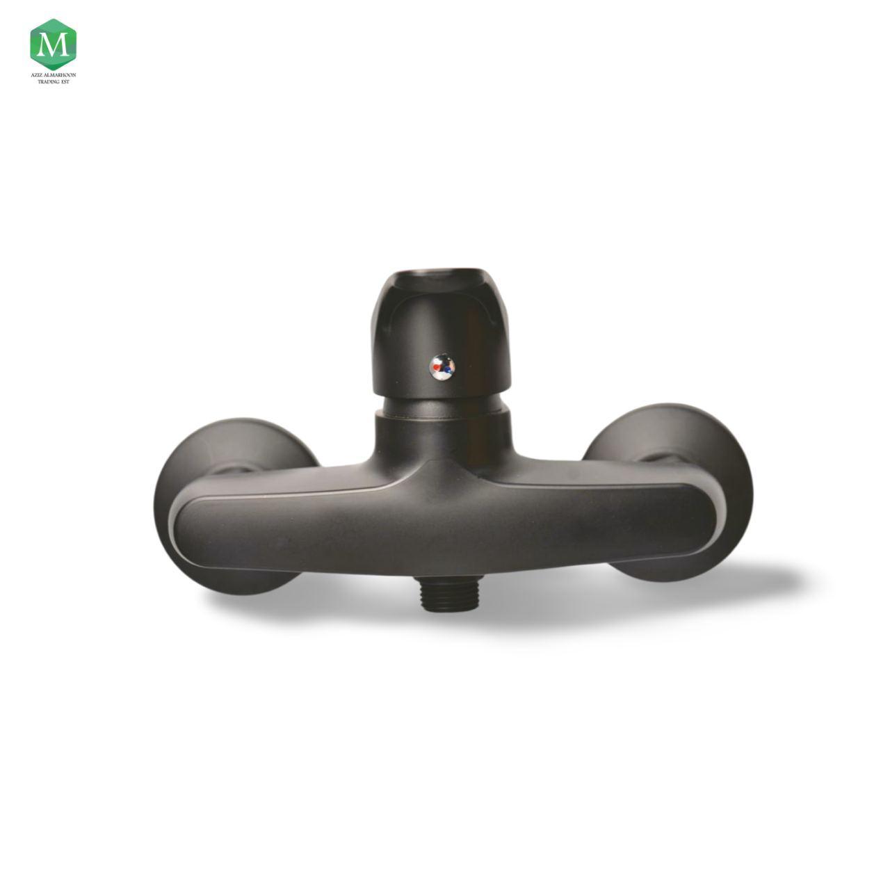 Black bidet mixer