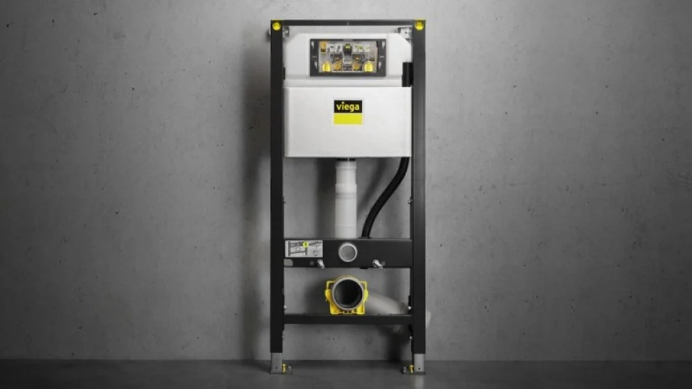 Concealed siphon