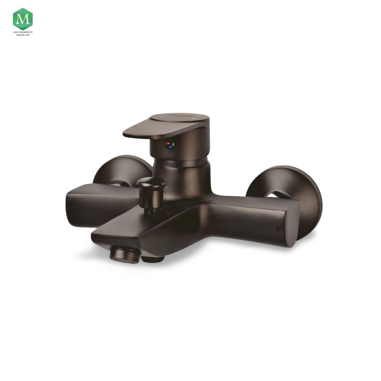 German Hans Smart Black Shower Mixer