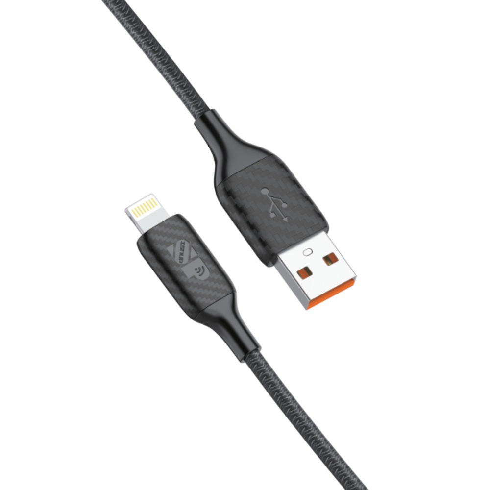 كابل ايفون لايتنينج USB قماش 1 متر من سبون
