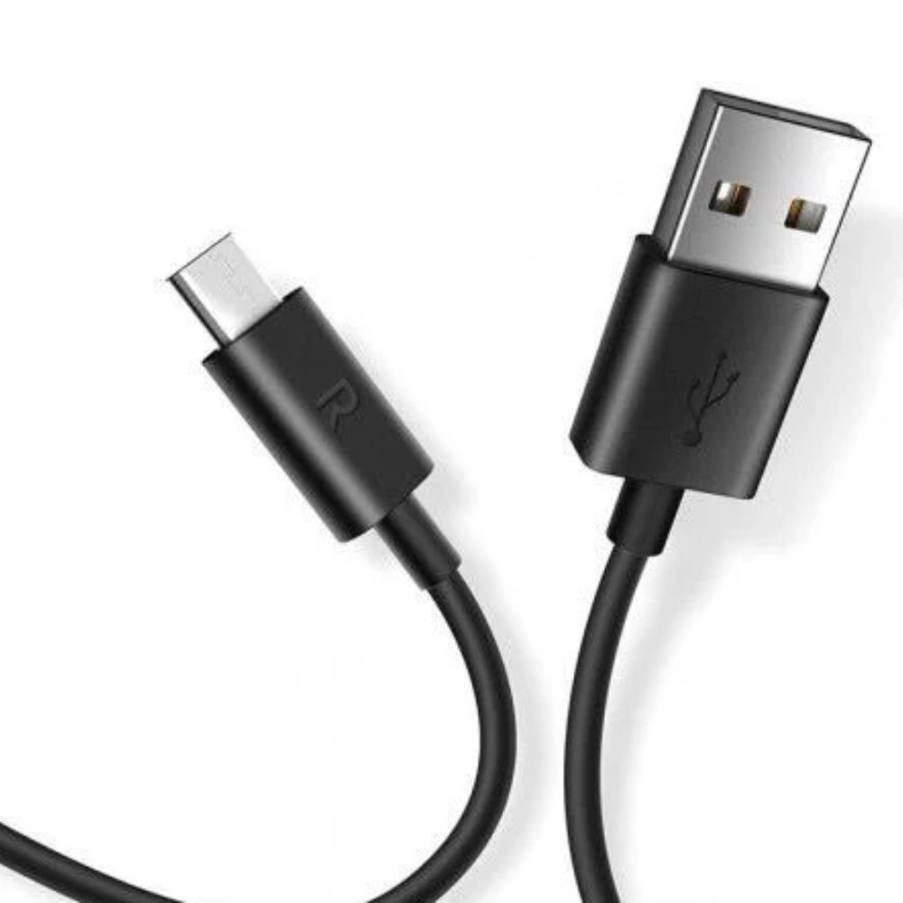 كابل راف باور مايكرو  USB بطول 1 متر  أسود