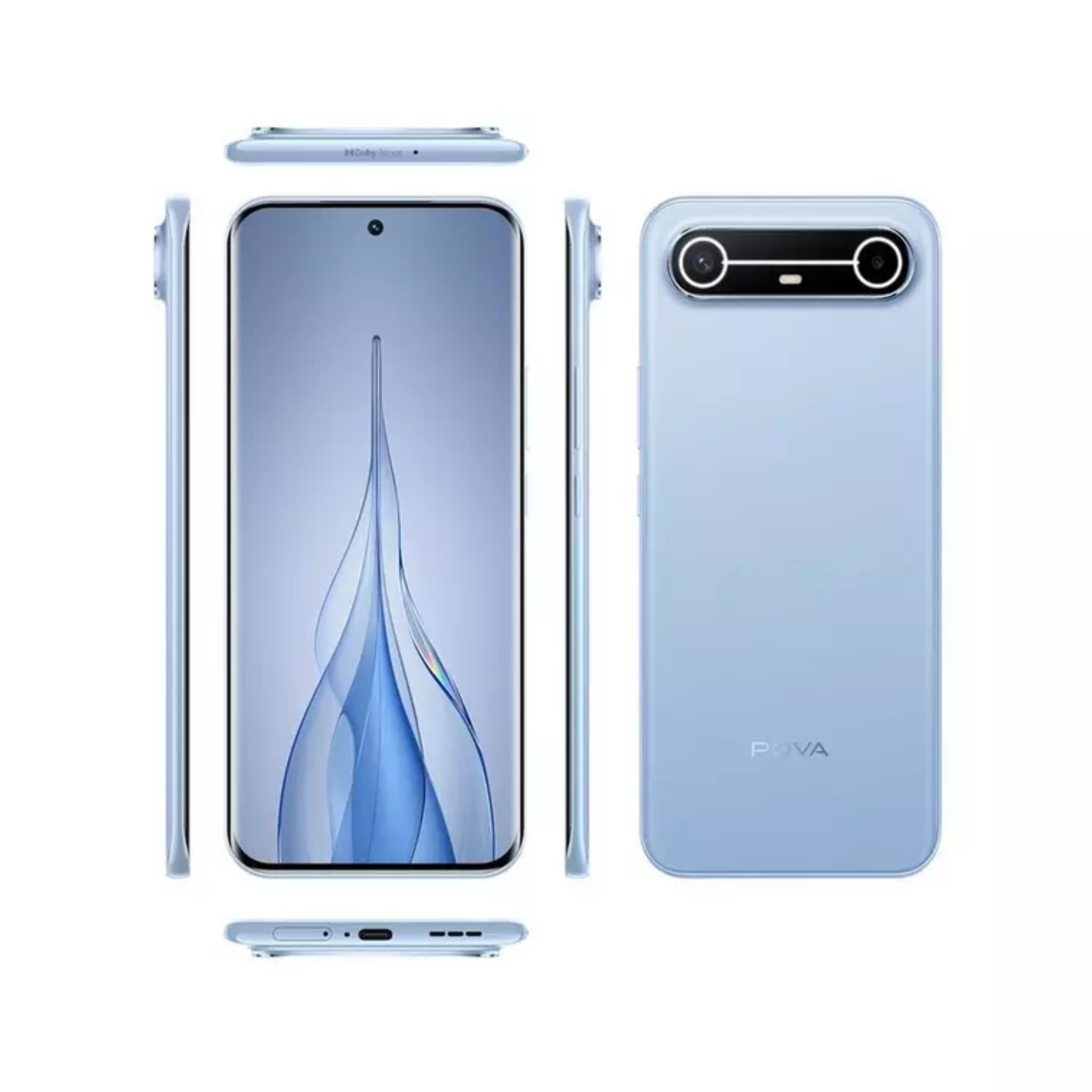 تكنو بوفا سليم أزرق 256 جيجا 8+8 رام 5G