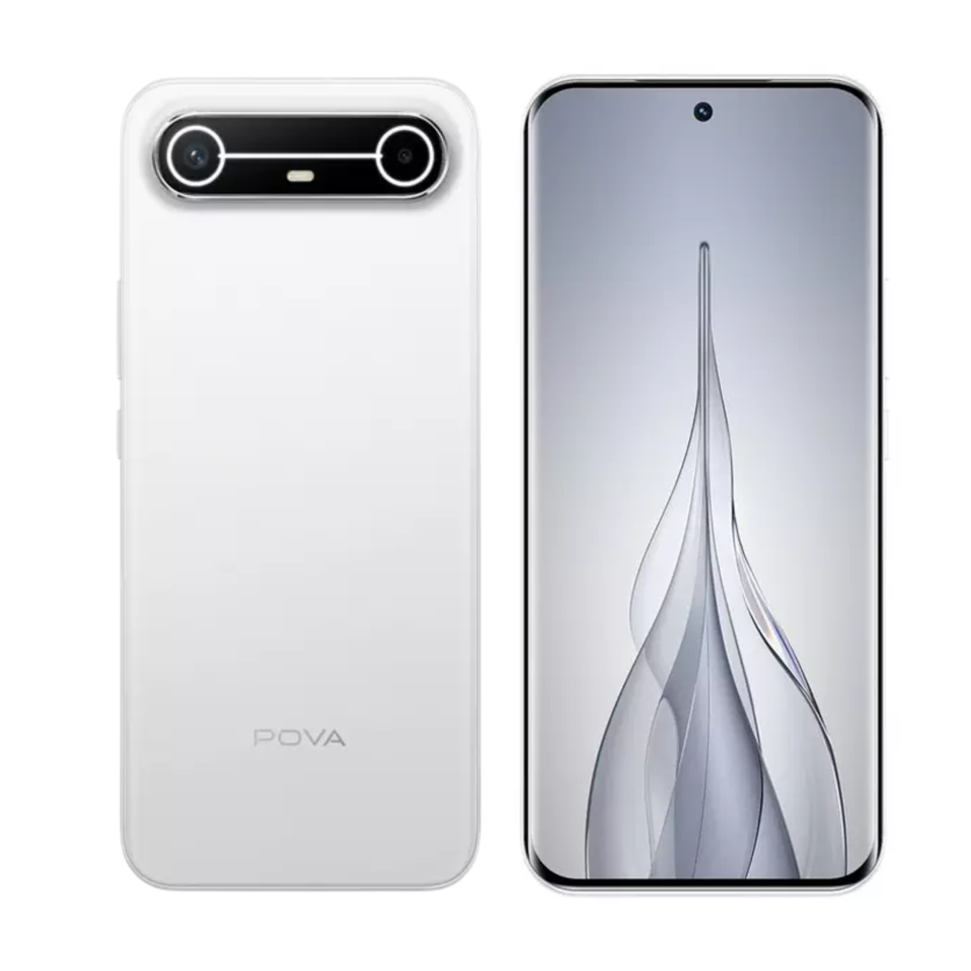 تكنو pova slim أبيض