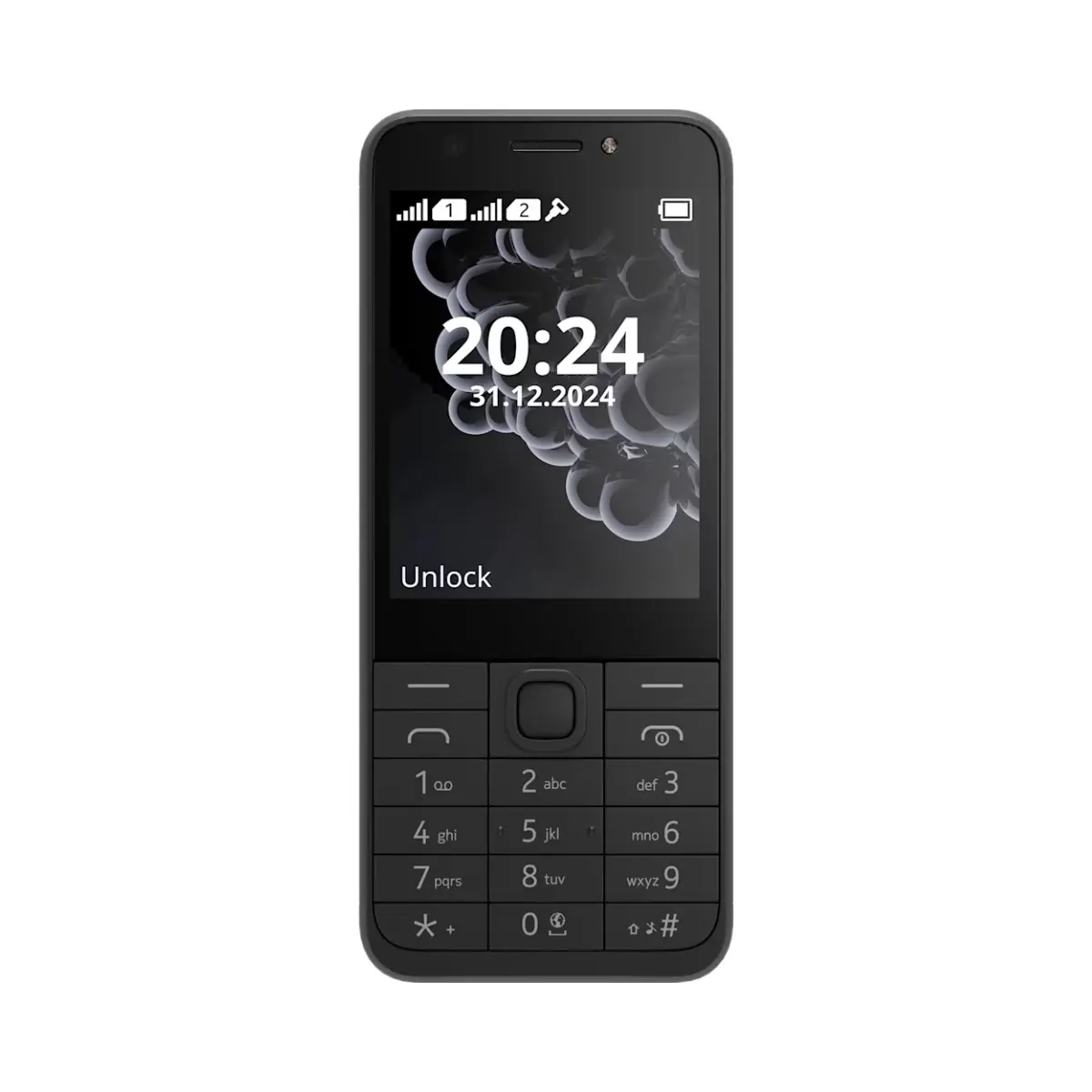 نوكيا 230 شريحتين , كاميرا خلفية 4G أسود