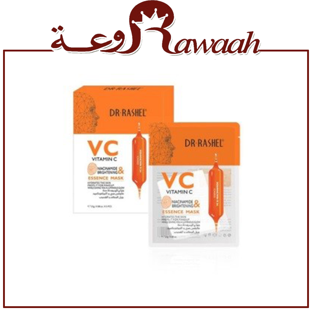 قناع الوجه خلاصة فايتمن سي والنيكتوناميد يزيل الجفاف والشحوب من دكتور راشيل 