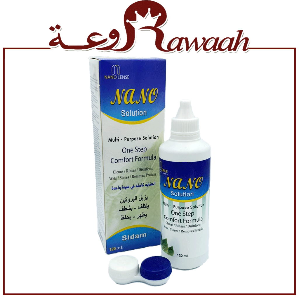محلول عدسات 