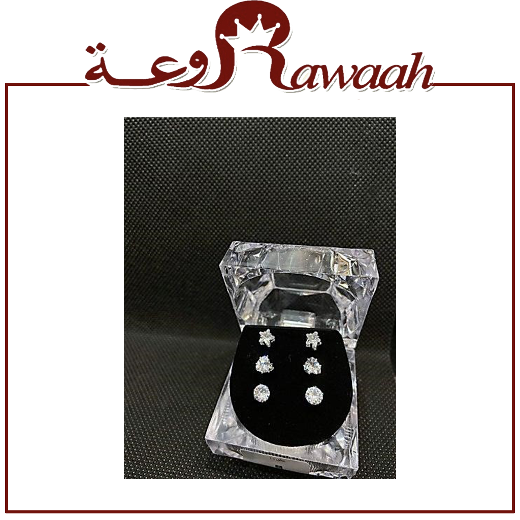 اقراط نسائية كريستال مجموعة 