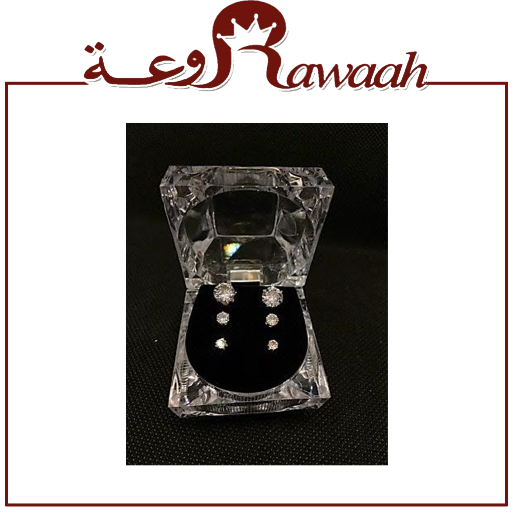 اقراط نسائية كريستال مجموعة 