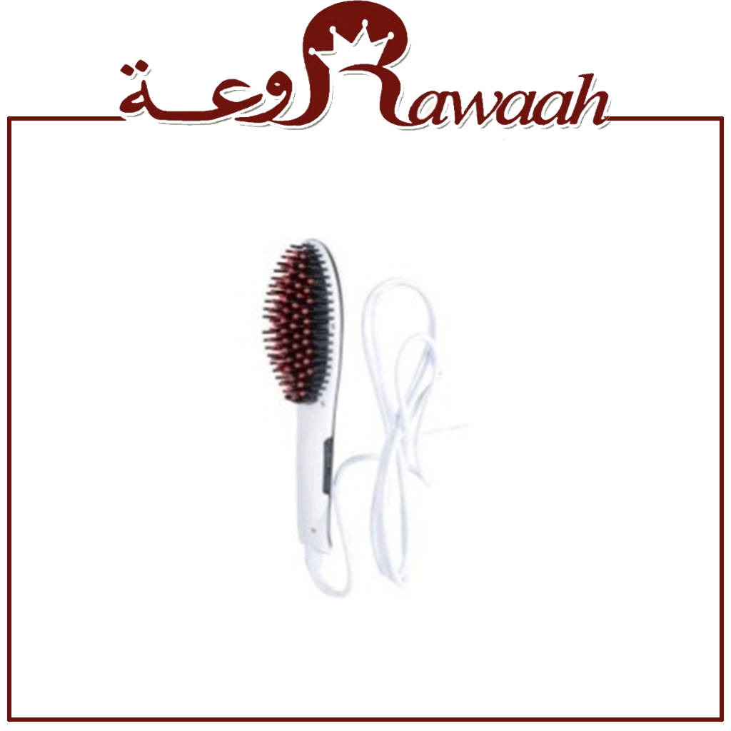 فرشاة فرد الشعر السيراميك الحرارية باللون الأبيض ماركة سكاي لايت 6528 