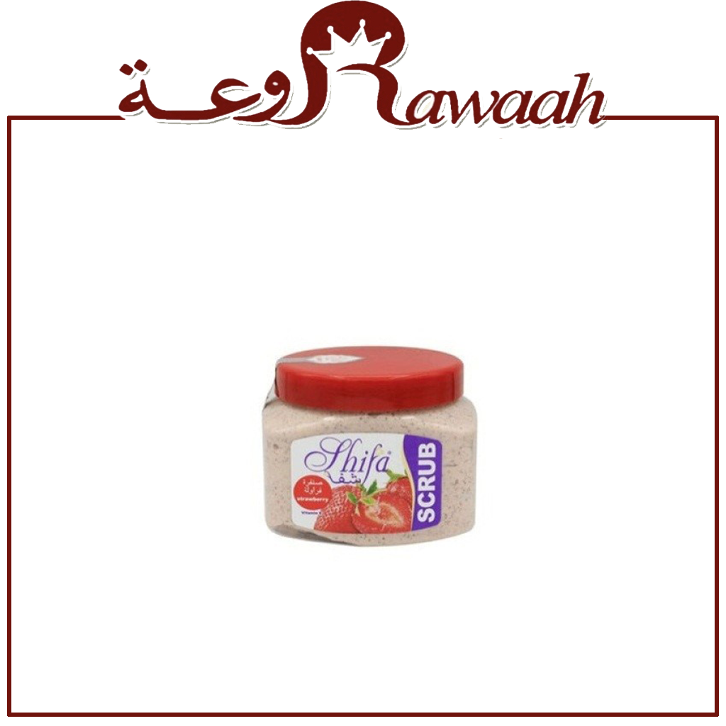 صنفرة الوجه و الجسم شفاء فراولة 300 مل
